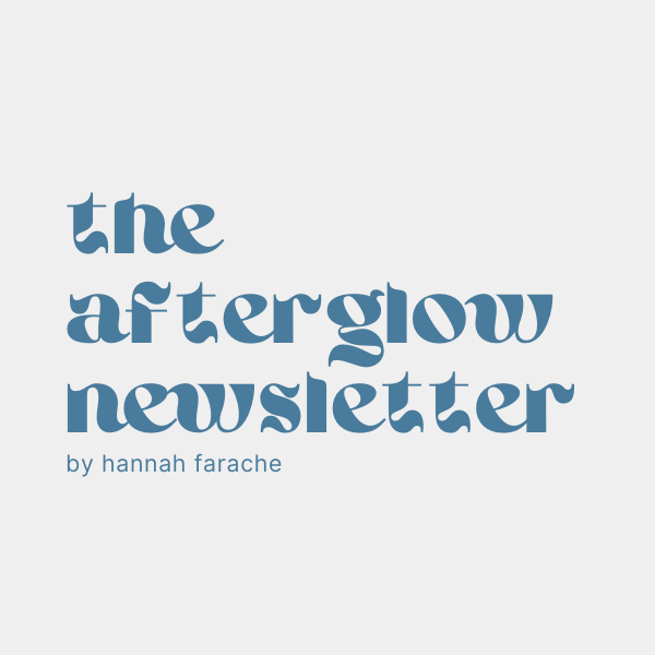 the afterglow newsletter