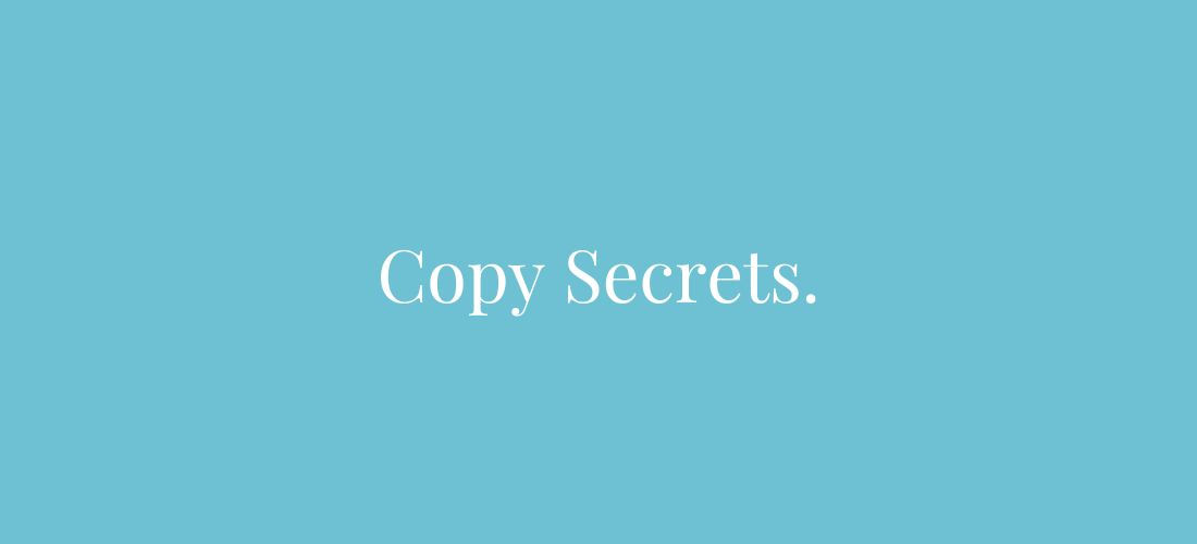 Copy Secrets
